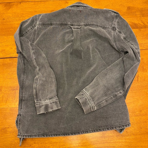 Anthropologie Dear John Gray Denim Jacket - Picture 5 of 6